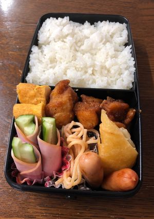 中学生男子弁当☆20190618-レシピのメイン写真