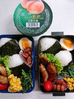 ☆高校生娘と私のお弁当☆60-レシピのメイン写真