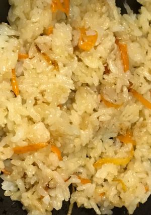 香ばし醤油の人参だけ炒飯-レシピのメイン写真
