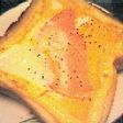 1枚で朝食☆マヨたまトースト