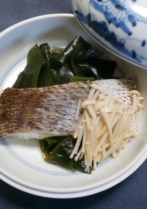 鯛とえのきの酢味噌かけ-レシピのメイン写真
