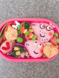 ペッパピッグ キャラ弁 デコ弁-レシピのメイン写真
