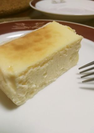 ケーキ屋さんで購入したようなチーズケーキ-レシピのメイン写真