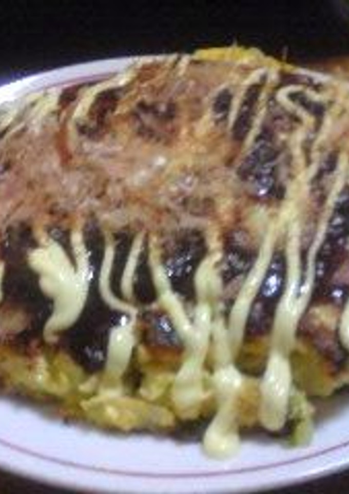 うちの関西風　お好み焼き-レシピのメイン写真