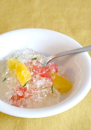 七夕に★+りんご酢のスパークリングゼリー-レシピのメイン写真