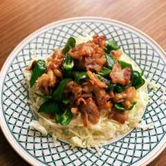 รูปของ 簡単！ご飯がススム！豚バラ肉の甘辛炒め
