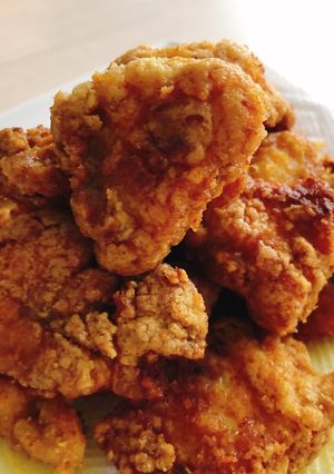 鶏むね肉のカレーガーリック唐揚げ-レシピのメイン写真