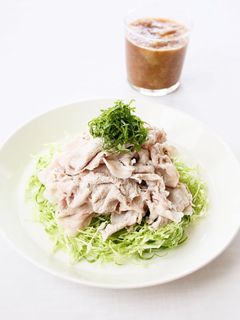 【豚しゃぶキャベツ(おろしわさびポン酢-レシピのメイン写真