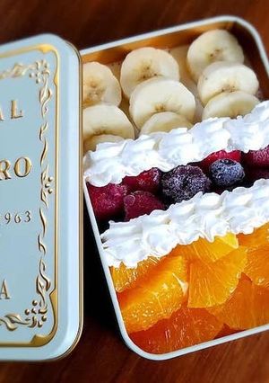 牛乳プリンで作る可愛いお花見弁当-レシピのメイン写真