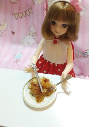 リカcサイズ♡野球シリーズꕤ梅鶏ステーキ-レシピのメイン写真