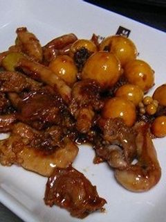 もつ好きにはたまらない!鶏もつの甘辛煮-レシピのメイン写真