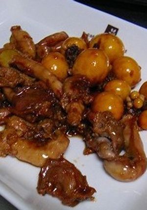 もつ好きにはたまらない！鶏もつの甘辛煮-レシピのメイン写真
