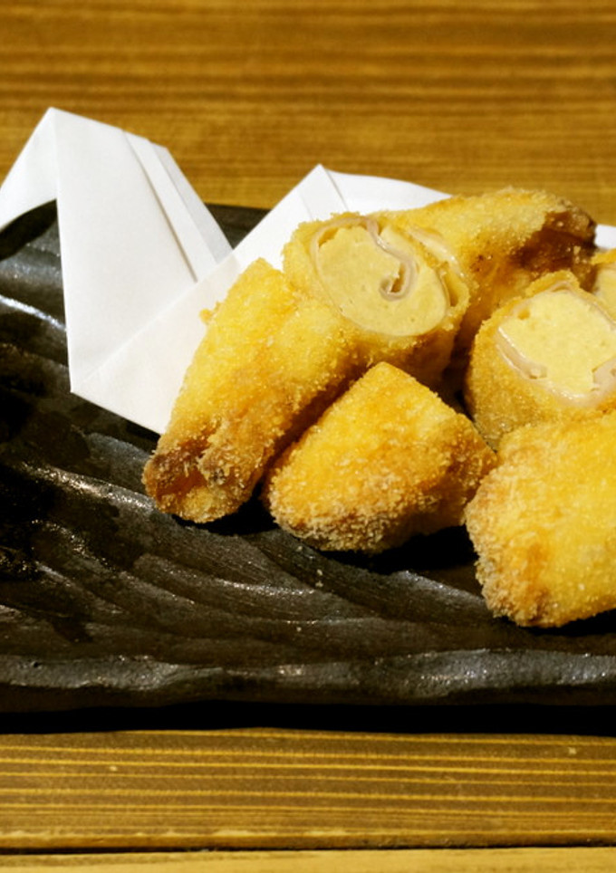 きくらげのつくね巻き揚げ-レシピのメイン写真