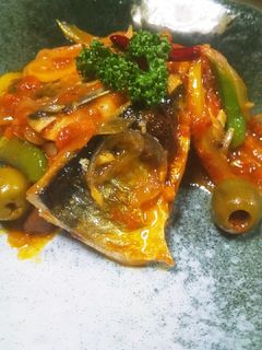 簡単☆塩サバのトマトソース和え-レシピのメイン写真
