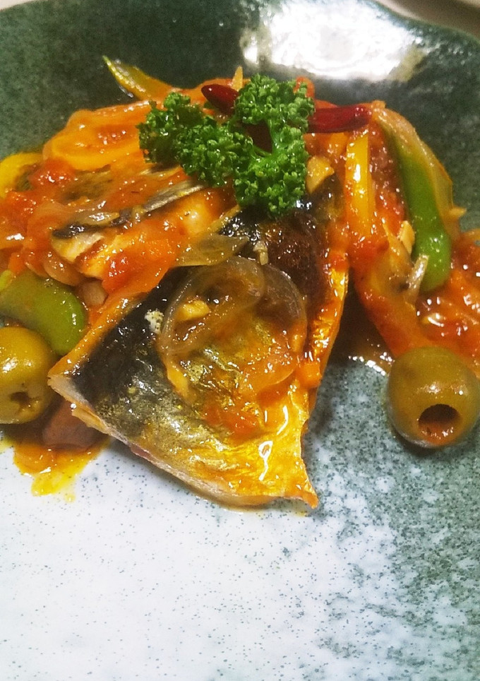 簡単☆塩サバのトマトソース和え-レシピのメイン写真