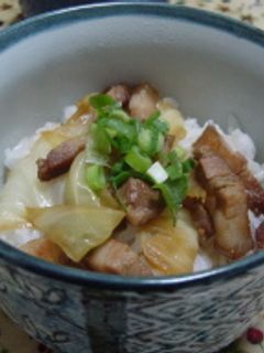豚バラ丼-レシピのメイン写真