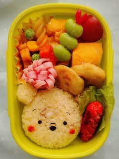 簡単☆プーさん弁当!-レシピのメイン写真