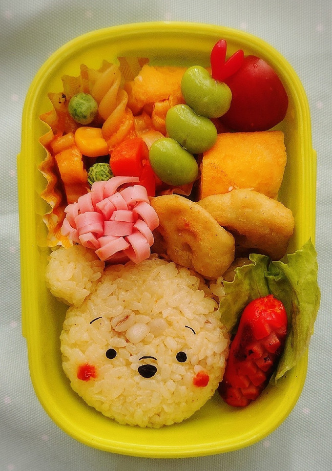 簡単☆プーさん弁当！-レシピのメイン写真