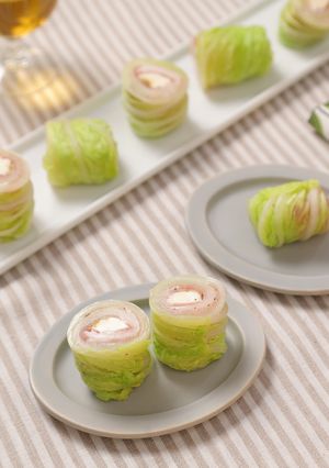 ロール白菜の生ハムチーズサラダ☆-レシピのメイン写真