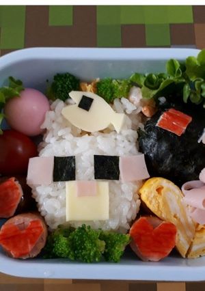 マインクラフト弁当-レシピのメイン写真