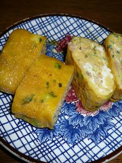 お弁当に!ツナとねぎの卵焼き-レシピのメイン写真