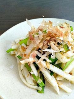 小松菜と大根のポン酢サラダ-レシピのメイン写真