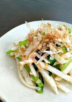 小松菜と大根のポン酢サラダ-レシピのメイン写真