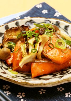 秋鮭ときのこの焼き漬け-レシピのメイン写真