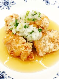 【病院】からあげおろし【給食】-レシピのメイン写真