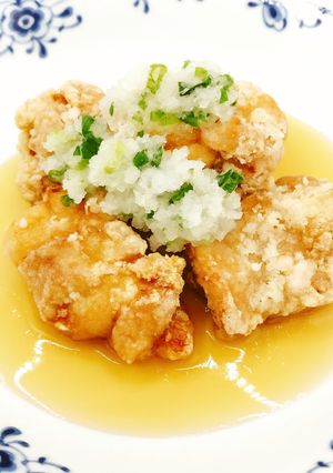 【病院】からあげおろし【給食】-レシピのメイン写真
