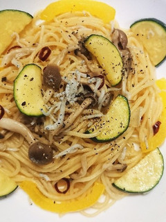 シラスとズッキーニの和風ペペロンチーノ-レシピのメイン写真