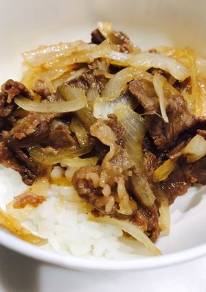 簡単牛丼-レシピのメイン写真