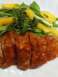鶏もも肉バーベキューソテー風-レシピのメイン写真