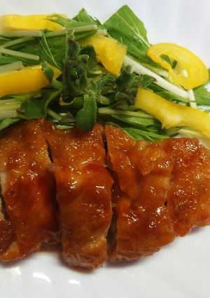 鶏もも肉バーベキューソテー風-レシピのメイン写真