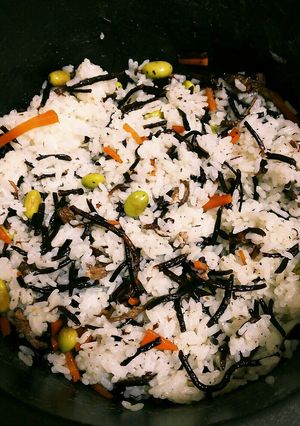 ひじきご飯-レシピのメイン写真