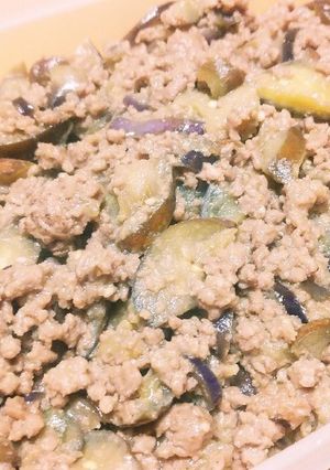 簡単万能常備菜♡万能なす肉味噌♡-レシピのメイン写真