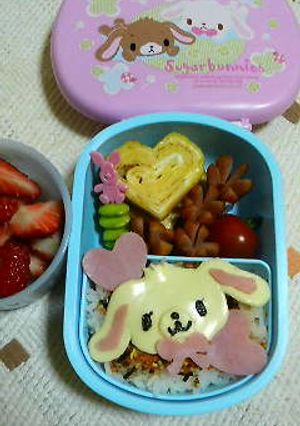 キャラ弁　シュガーバニーズ-レシピのメイン写真