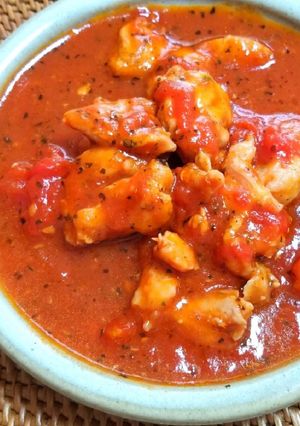 鶏のトマト煮-レシピのメイン写真