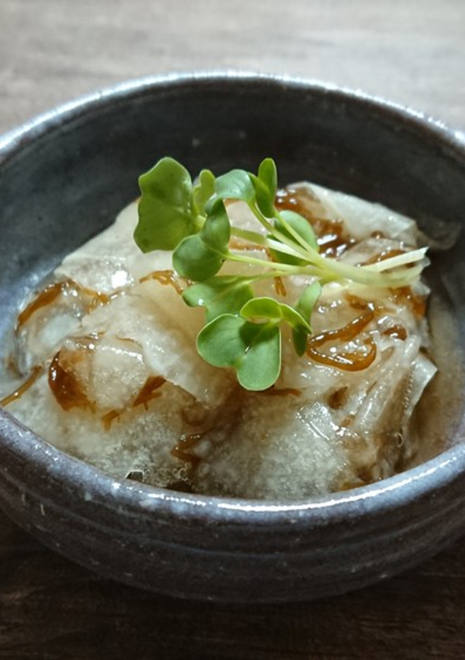 【簡単】もずくと大根の酢の物-レシピのメイン写真