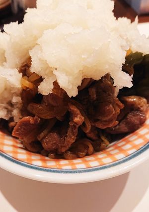 ジンギスカン大根おろしのせ-レシピのメイン写真