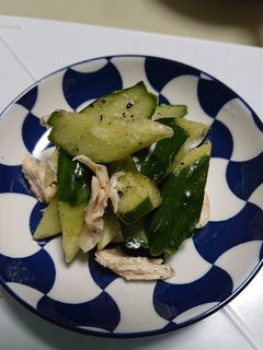 きゅうりとささみの中華風あえ-レシピのメイン写真
