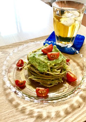塩麹ズッキーニクリームパスタ＊vegan-レシピのメイン写真