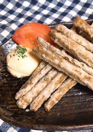ゴボウの唐揚げ-レシピのメイン写真