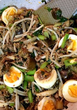 麻婆豆腐、麻婆茄子の素で丼ぶり飯☆-レシピのメイン写真