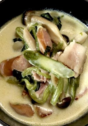 冷蔵庫にある材料で♪時短豆乳スープ-レシピのメイン写真