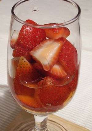 マンマ直伝FRAGOLE AL VINO-レシピのメイン写真