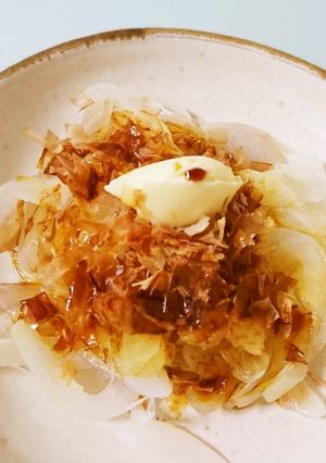 無限玉ねぎ！新玉ねぎのおかかバター醤油-レシピのメイン写真