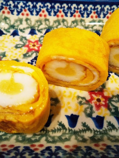 チーズちくわ in 玉子焼き-レシピのメイン写真