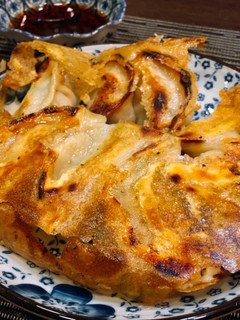 冷凍餃子でパリパリ羽根つきギョウザ-レシピのメイン写真