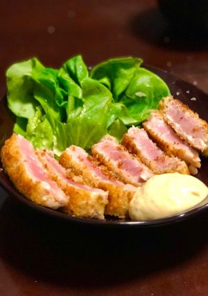 まぐろレアカツ-レシピのメイン写真